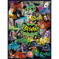 Jigsaw Puzzle - DC Batman - T.V. Collage - 1000 Pieces