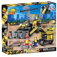 Action Town - 330 Piece - Backhoe Loader - Construction Set