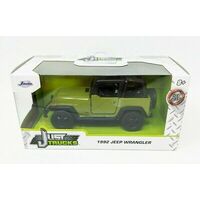 Just Trucks - 1992 Jeep Wrangler - 1/32 scale Diecast