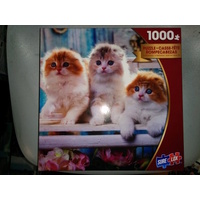 Jigsaw Puzzle - Photo Gallery - 1,000 Piece - 3 Purdy Kittens