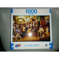 Jigsaw Puzzle - Nostalgia- 1,000 Piece - Waiting For A Train