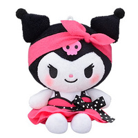 Yurukawa Sanrio Characters 50's Fashion Mascot - Kuromi