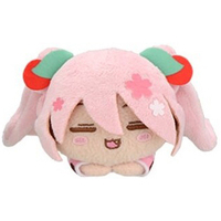 SEGA MP Mini Plush Ohiruneko Hatsune Miku Series - Sakura Miku 2023 - Sakura Miku Mouth Opened