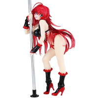 High School D x D - 1/7 Rias Gremory Pole Dance Black Color Ver. PVC