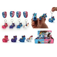 Keychain - Glittering Pooping Unicorn - (Sold Separately)