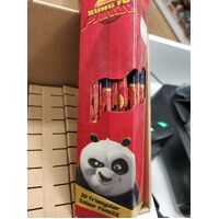 Kung Fu Panda - 20 Triangular Colour Pencils