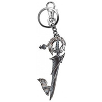 Kingdom Hearts Pewter Keyring - Riku's Keyblade