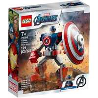 Lego - 2021 - Marvel - Avengers - Captain America Mech Armour - 76168