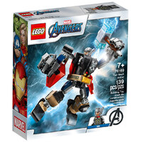 Lego - 2021 - Marvel - Avengers - Asgardian God of Thunder, Thor Mech Armour - 76169