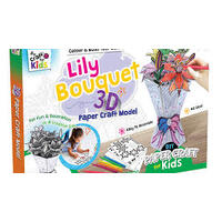 Paper Craft Model - Lily Bouquet - 3D