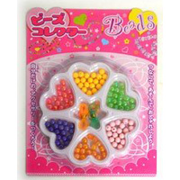 Lotsa Beads - White Flower