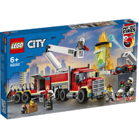 Lego - 2021 - City - Fire Command Unit - 60282