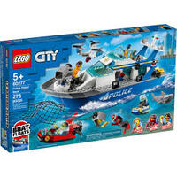 Lego - 2021 - City - Police Patrol Boat - 60277