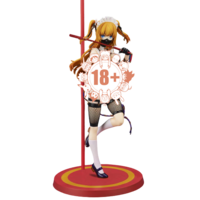 1/6 Harness Maid Kisaragi Yuna PVC