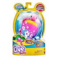Little Live Pets - Lil' Turtle - Series 10 - Single Pack - Beach Bloom Turtle