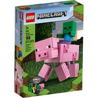 Lego - Minecraft - BigFig Pig with Baby Zombie - 21157