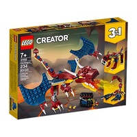 Lego - Creator 3 in 1 - Fire Dragon - 31102