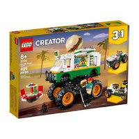 Lego - Creator 3 in 1 - Monster Burger Truck - 31104