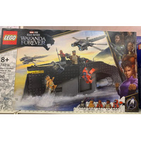 Lego - Marvel - Black Panther - Wakanda Forever - War On The Water - 76214