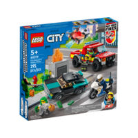 Lego - City - Fire Rescue & Police Chase - 60319