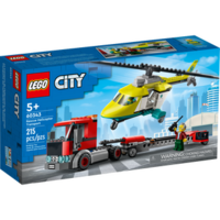 Lego - City - Rescue Helicopter Transport - 60343