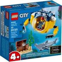 LEGO - City - Ocean Mini Submarine 4+ - 60263