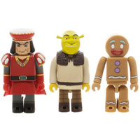 Kubrick - Shrek - Set A - Shrek, Gingerbread Man and Lord Farquaad