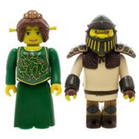 Kubrick - Shrek - Set C - Armored Shrek and Ogress Fiona