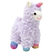 Llamacorn Plush - Sparkle Sounds - 19cm - Purple