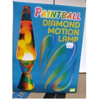 Lava Lamp - Paintball - Diamond Shaped -  Motion Lamp