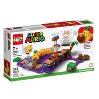 LEGO - 2021 - Super Mario - Wiggler’s Poison Swamp - Expansion Set - 71383