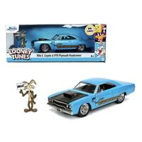 Looney Tunes - Wile E. Coyote & 1970 Plymouth Road Runner - 1/24 Scale Diecast