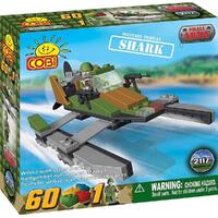 Small Army - 60 Piece - Shark Military Vehicle - Construction Set