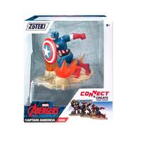 Marvel Avengers - Zōteki -Connect/Create - 5" Figure - Iconic Scenes - Captain America