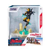 Marvel Avengers - Zōteki -Connect/Create - 5" Figure - Iconic Scenes - Iron Man (Black & Gold)