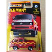 Matchbox - 1990 VW Transporter Crew Cab - Best Of Germany