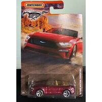 Matchbox Cars - Ford Mustang Series - 2018 Convertible