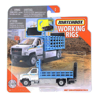 Matchbox - Working Rigs - GMC 3500 Attenuator Truck