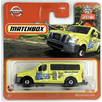 Matchbox Car - Nissan NV Van Miniature - 1:64 - Collectible, - Diecast Car