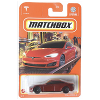Matchbox Car - Tesla Model S Miniature - 1:64 - Collectible, - Diecast Car