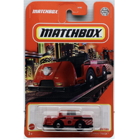 Matchbox Cars - MBX Mini Cargo Truck Red - 1:64 Scale - Die-Cast Car