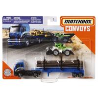 Matchbox - Convoys - Ford Cargo With Logger Bed & Dirt Smasher