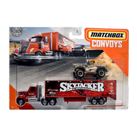 Matchbox - Convoys - Lonestar Cab With Box trailer & 1972 Ford Bronco 4x4