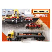Matchbox - Convoys - MBX Cabover With Tanker & Badlander