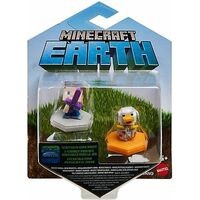 Minecraft - Earth - Mini 2 Pack Boost - Attacking Steve/Spawning Chicken