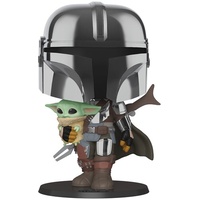 Star Wars - Mandalorian With The Child - 10" Pop! Vinyl Figure