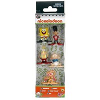 Nickelodeon- Series 2 - Nano Metal Figures -  2” Die-Cast Figure - 5-Pack