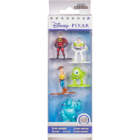 Disney - Pixar - Nano Metal Figures -  2” Die-Cast Figure - 5-Pack