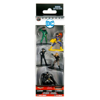 DC Comics - Series 3 - Batman - 2” Nano Metal Figures - 5 Pack