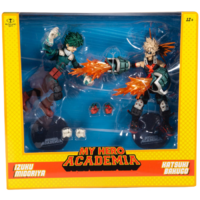 My Hero Academia - Izuku Midoriya Verses Katsuki Bakugo - Double Pack - 7” Action Figures